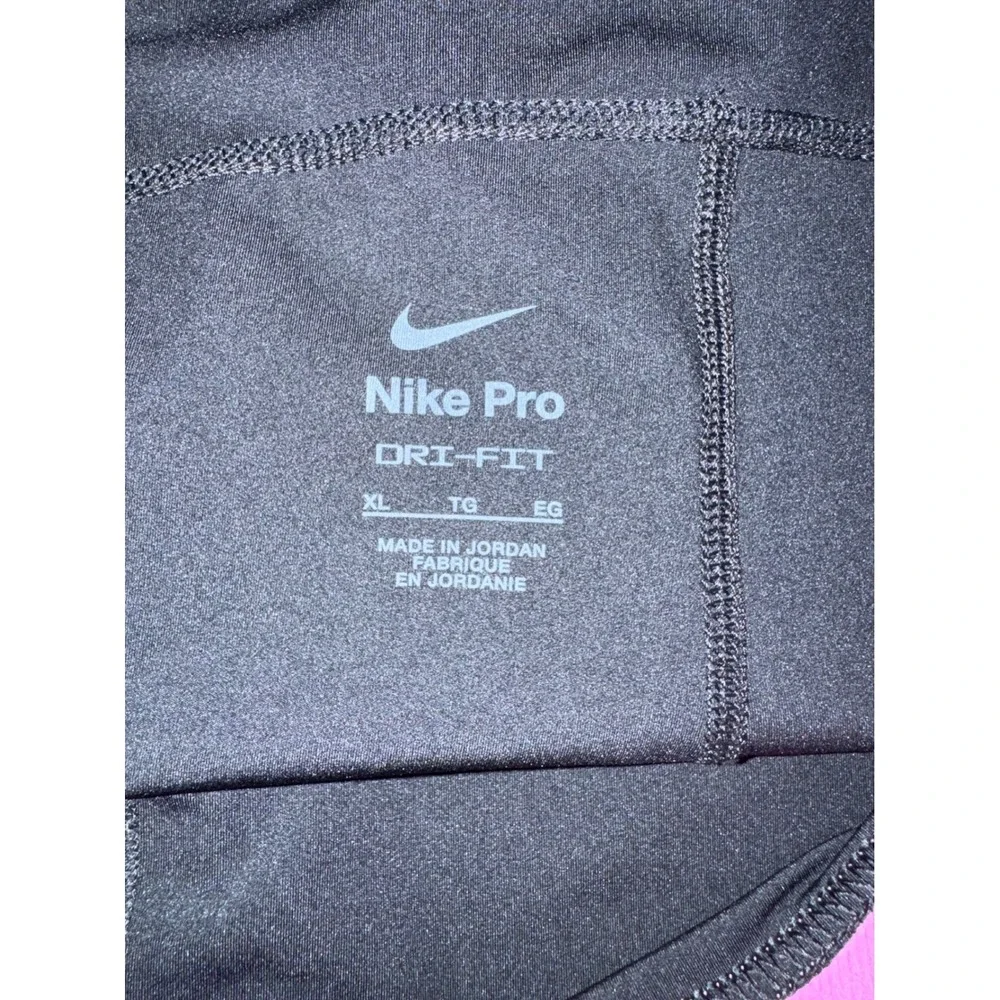 Nike Pro Women XL Black Pink 3
